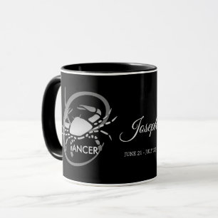Caneca Cancer ♋ Caranguejo - Sinal Zodiac