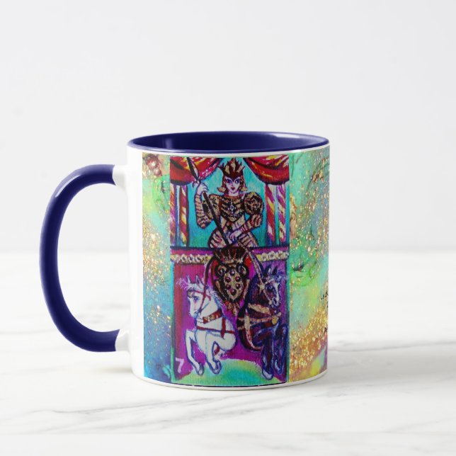 CANECA CANCER, CHARIOT TAROT ASTROLOGY ZODIAC ANIVERSÁRIO (Esquerda)