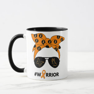 Caneca Câncer de rim Laranja Bandana Unbrea