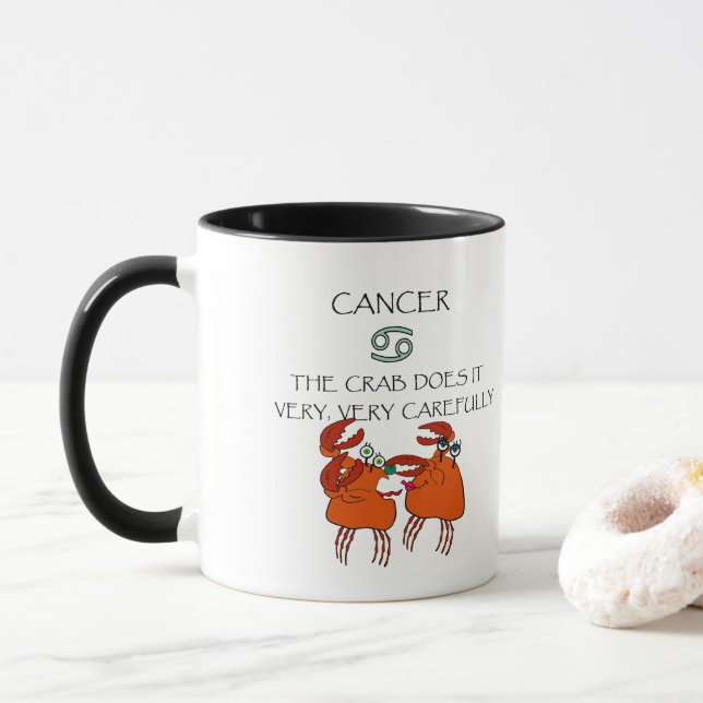 Caneca Cancer Do Caranguejo (Com Donut)