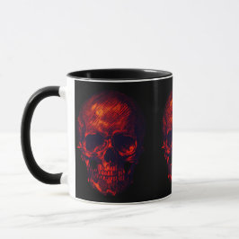 Caneca Câncer Vermelho Gótico