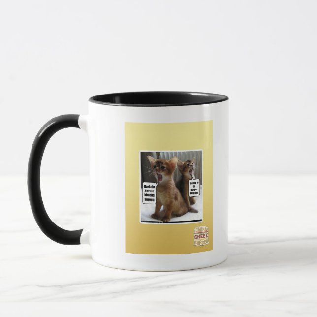Caneca Canções de natal de Kitteh (Esquerda)