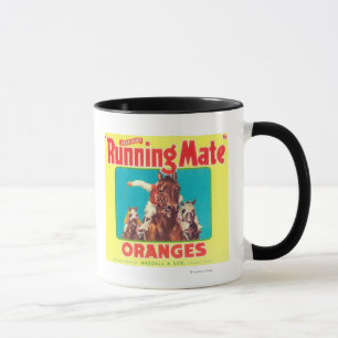 Caneca Candidato LabelLindsay alaranjado, CA