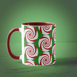 Caneca Candy Cane Basics Peppermint Drop