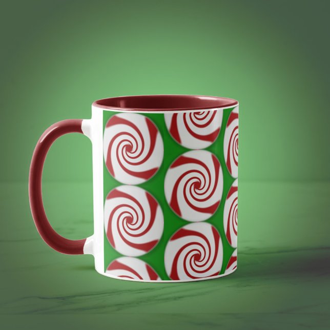 Caneca Candy Cane Basics Peppermint Drop (Criador carregado)
