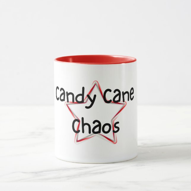 Caneca Candy Cane Chaos Christmas Mug (Centro)