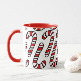 Caneca Candy Canes