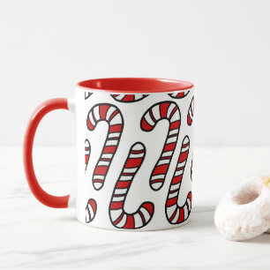 Caneca Candy Canes