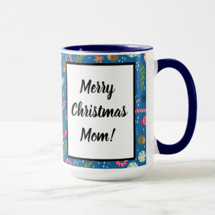 Caneca Candy Canes e Doces de Natal Embalados