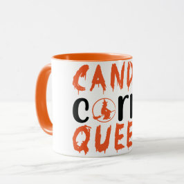 Caneca Candy Corn Queen Witeen Halloween
