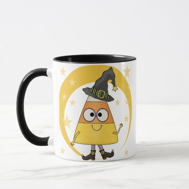 Caneca Candy Corn Witch Halloween (Esquerda)