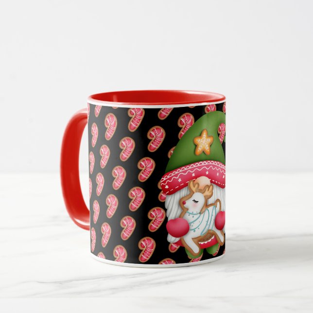 Caneca Candy Gnome Personalizar Cor (Frente Esquerda)