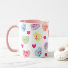 Caneca Candy Hearts Mug