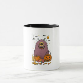 Caneca Candy Monster Bash – Cute Halloween Design