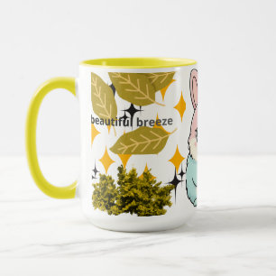 Caneca "Caneca Bela Brisa – Calma da Natureza em Cada Gol