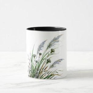 Caneca "Caneca Botânica Dourada Elegante"