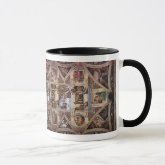 Caneca caneca, capela de Sistine, fresco