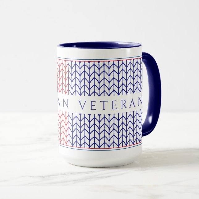 CANECA "CANECA COMBINADA DA MARINHA AMERICANA VETERANO" (Frente Esquerda)