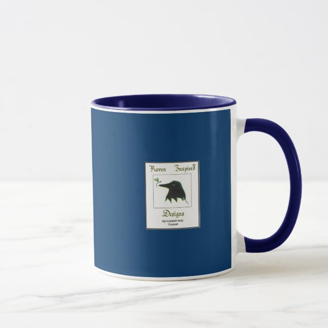 Caneca "Caneca de Corvid tormentoso" (Direita)