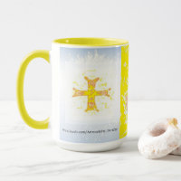 Caneca: Jesus Cristo com Cruz Grega