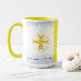 Caneca Caneca: Jesus Cristo com Cruz Grega