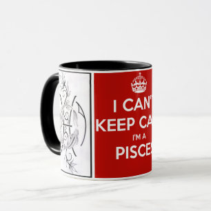 Caneca Caneca/Peixes combinados feitos sob encomenda