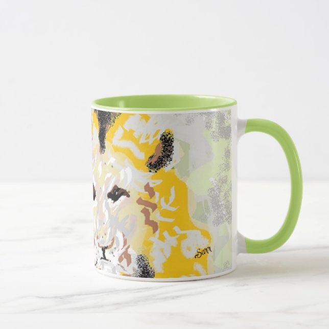 Caneca Caneca: Raio como Leão (Direita)