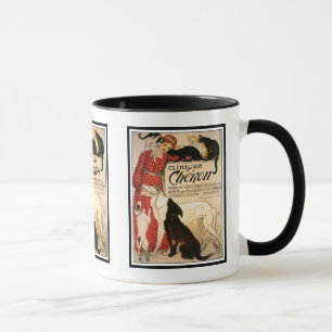 Caneca Caneca: Vintage Steinlen "clínica Cheron "