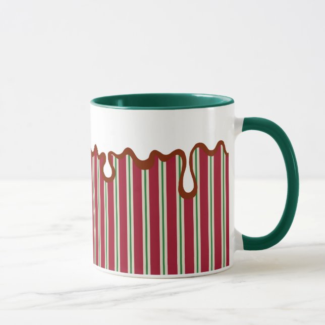 Caneca Canela de Pepperminta de Natal (Direita)