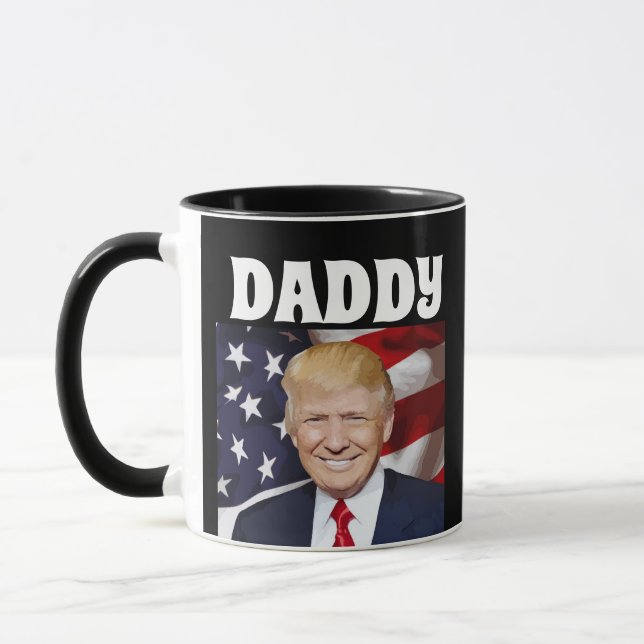CANECA CANEQUINHAS DE CAFÉ DO PAI TRUMP (Esquerda)