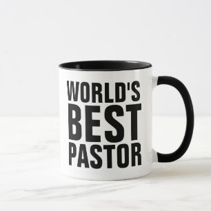 CANECA CANEQUINHAS DE CAFÉ PARA O MELHOR PASTOR DO MUNDO