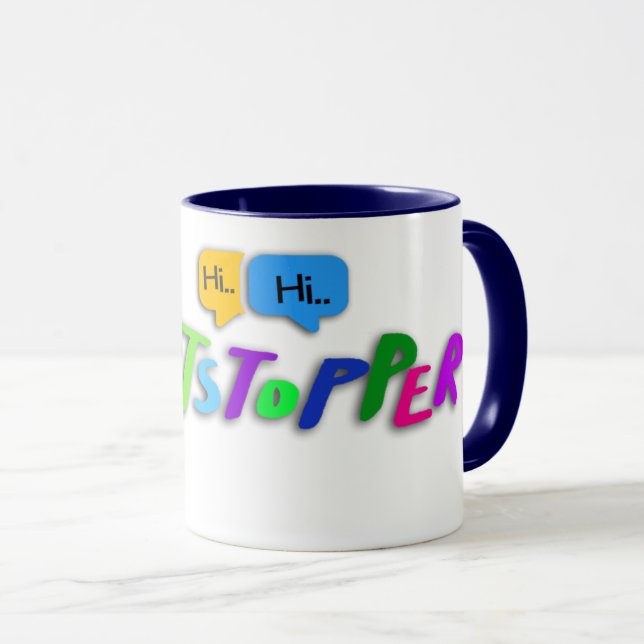 Caneca Caneta  (Frente Esquerda)