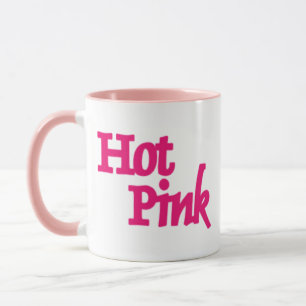 Caneca Caneta combo rosa-rosa-quente