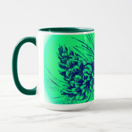 Caneca Caneta Cone Verde