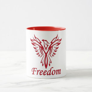 Caneca Caneta da Águia Liberdade - escolha estilo e cor