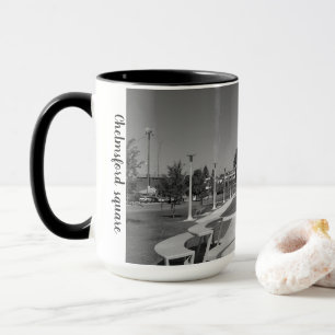 Caneca caneta de 2 tons