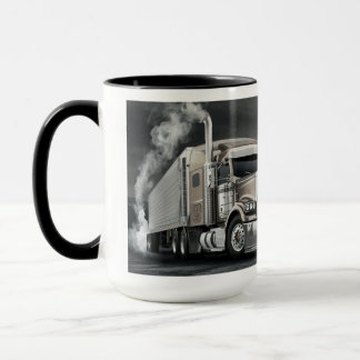 Caneca Caneta de café de 15 oz para o Truck Driving Pro
