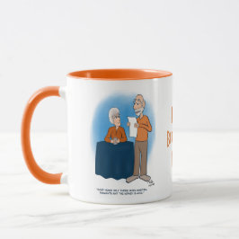 Caneca Caneta de Rim Combo Mug