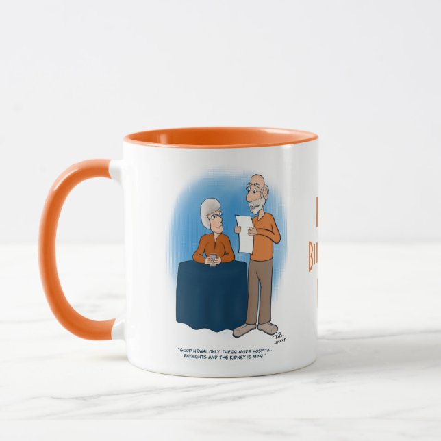 Caneca Caneta de Rim Combo Mug (Esquerda)