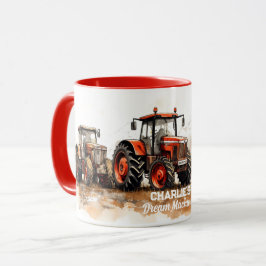 Caneca Caneta de trator personalizada