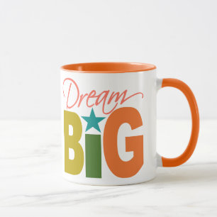 Caneca Caneta do Dream BIG - escolha estilo e cor