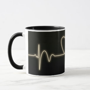 Caneca Caneta ECG Elegante
