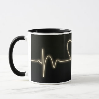 Caneca Caneta ECG Elegante