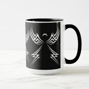 Caneca Caneta personalizada de Ângulos Tribais - escolha 