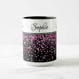 Caneca Caneta Rosa