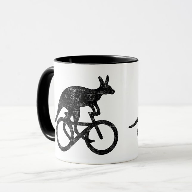 Caneca Canguru conduz motivação divertida Austrália (Frente Esquerda)