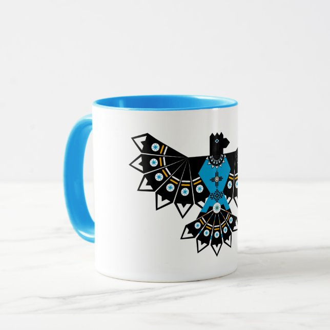 Caneca Canhão de águia nativa (Frente Esquerda)