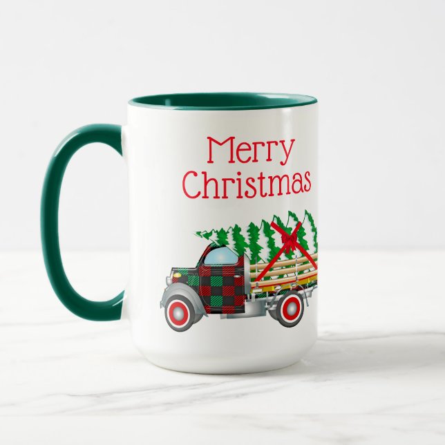 Caneca Canhão de Árvore de Natal (Esquerda)