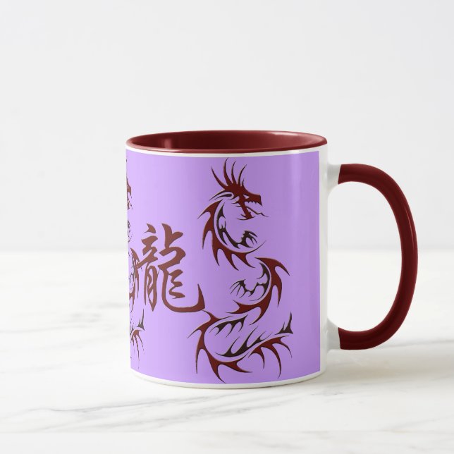 Caneca Canhão de Dragão Japonês (Direita)