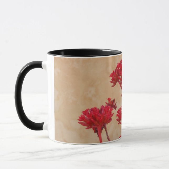 Caneca Canhão de Flores Russas Vermelhas (Esquerda)